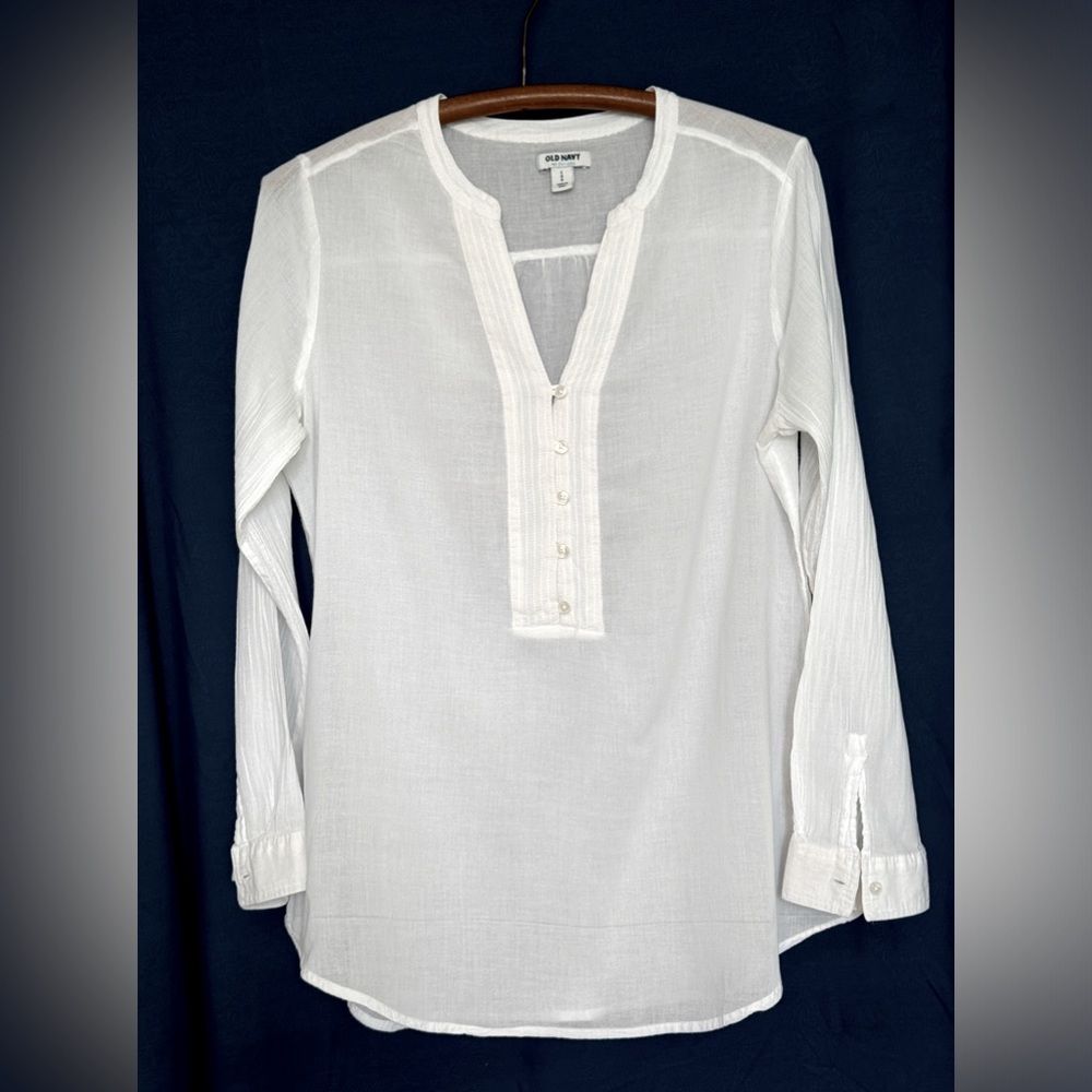 Old Navy, Large, White Blouse